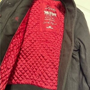 Levis Wool Blend Pea Coat